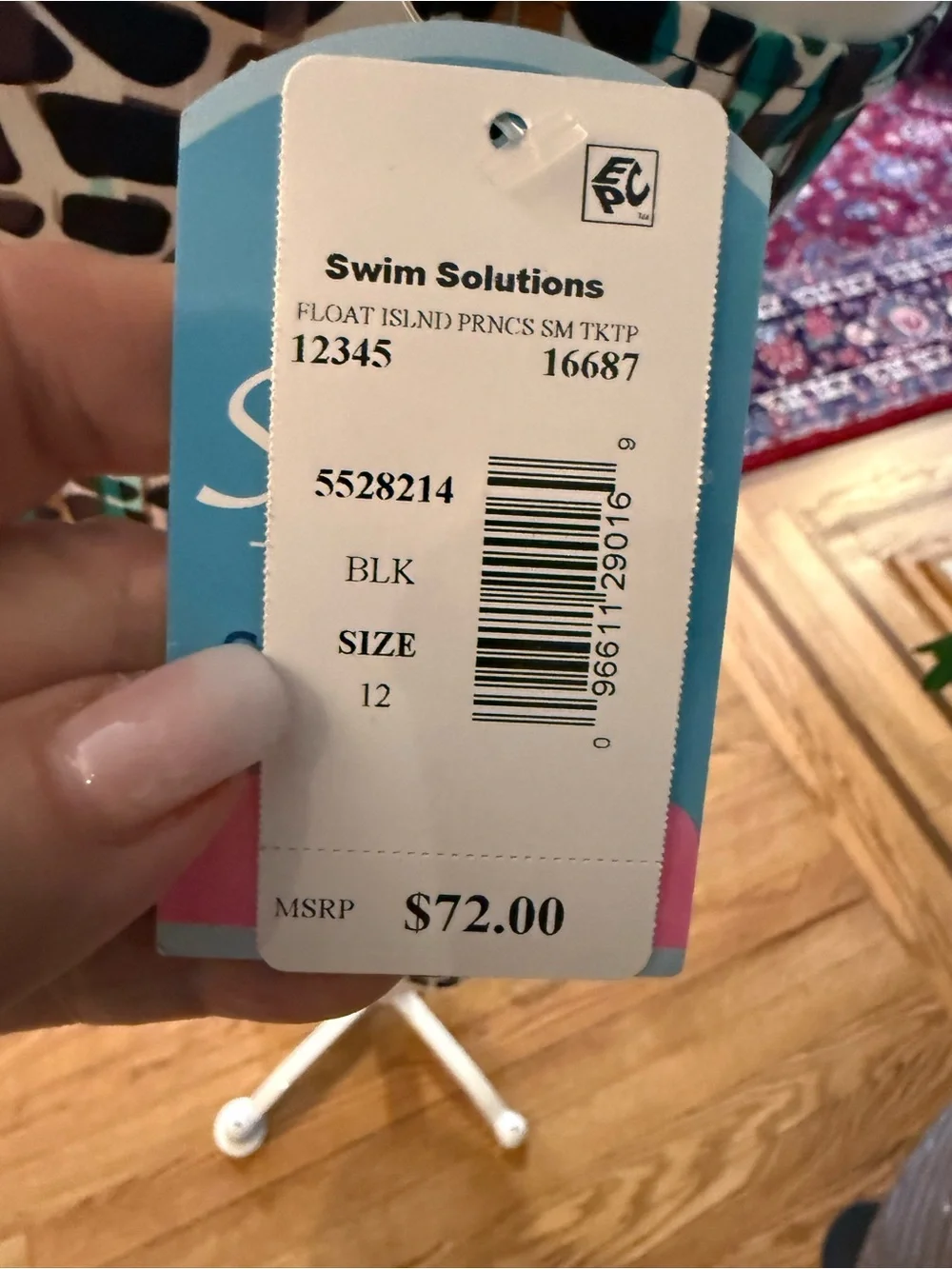 Swim Solutions Animal-Print One-Piece Swimdress NWT’s was $72. - Picture 2 of 11